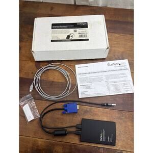 StarTech USB Crash Cart Adapter w/ File Transfer & Video Capture Part-NOTECONS02